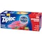 Ziploc Double Zipper Storage Bags, 1 qt, 1.75 mil, 9.63" x 8.5", Clear, PK432 PK 314469 - alternate 6